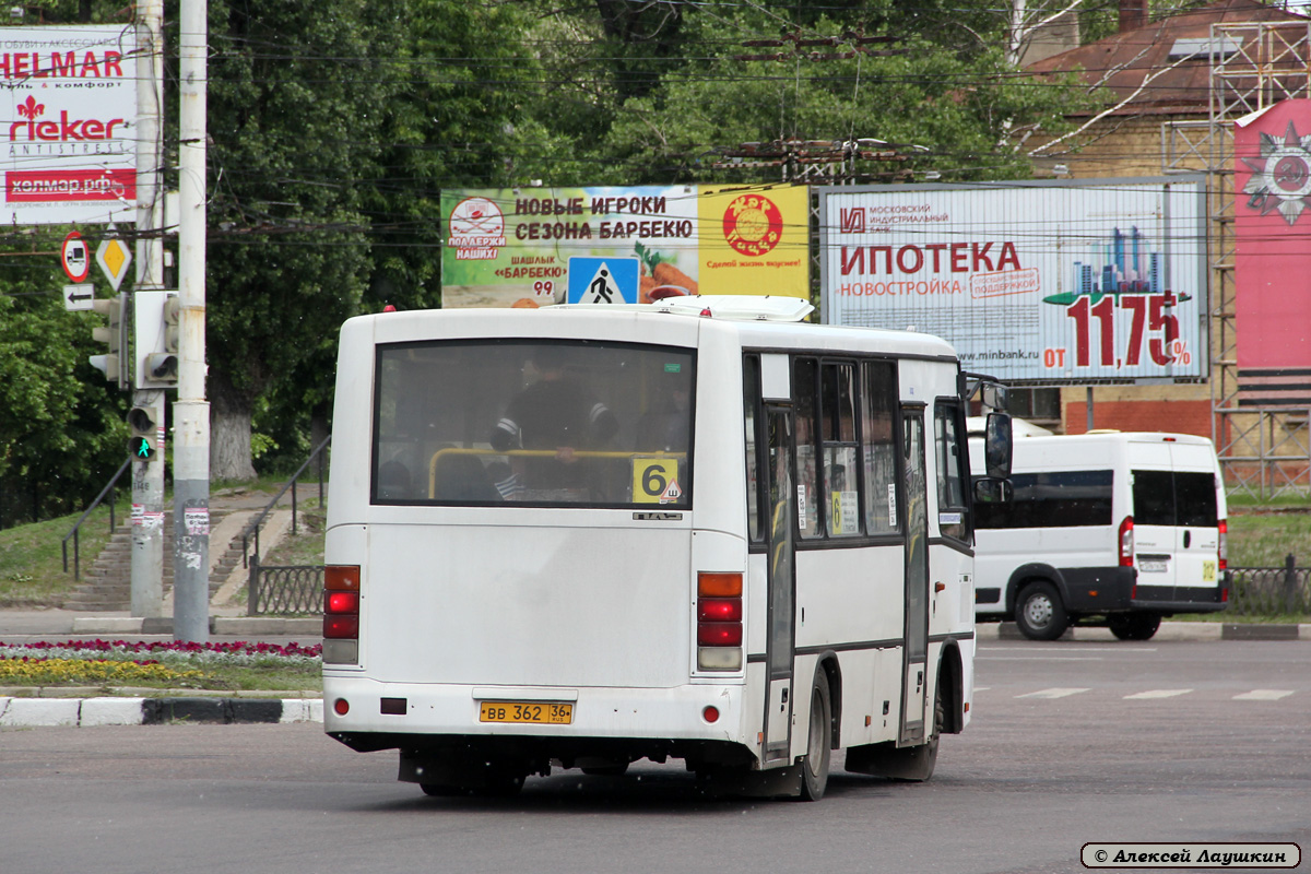 Воронежская область, ПАЗ-320402-05 № ВВ 362 36