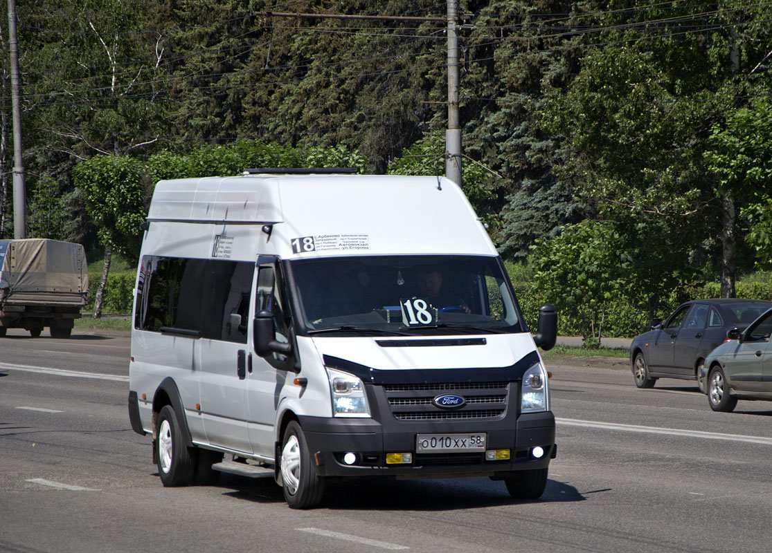 Пензенская область, Sollers Bus B-BF (Ford Transit) № О 010 ХХ 58