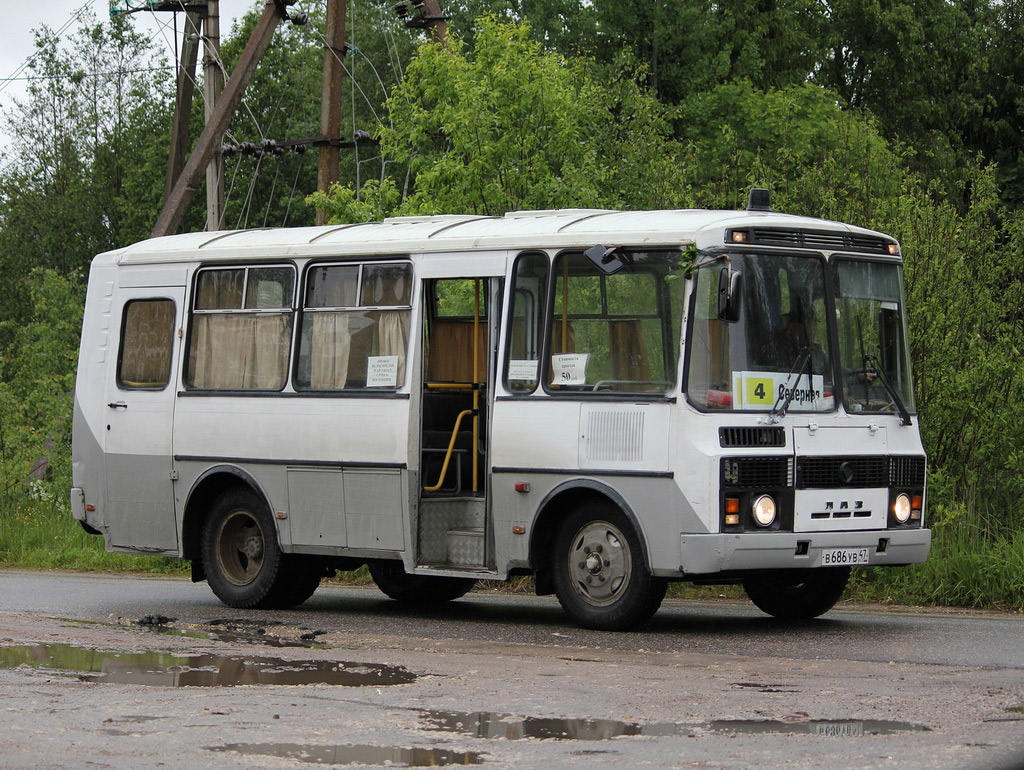 Ленинградская область, ПАЗ-32053 № В 686 УВ 47