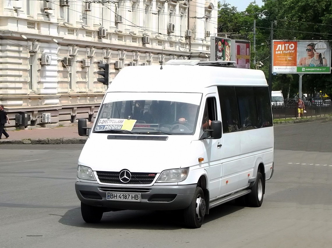 Одесская область, Mercedes-Benz Sprinter W904 413CDI № BH 4187 HB