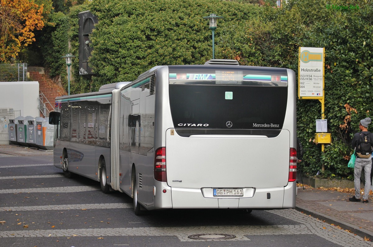 Гессен, Mercedes-Benz O530G Citaro facelift G № GG-PM 161