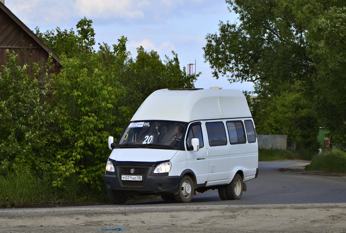 Пензенская область, Луидор-225000 (ГАЗ-322133) № Р 071 АЕ 58