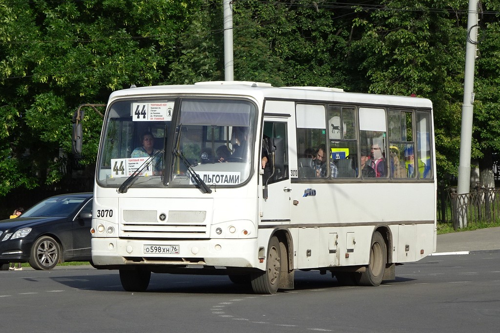 Ярославская область, ПАЗ-320402-05 № 3070