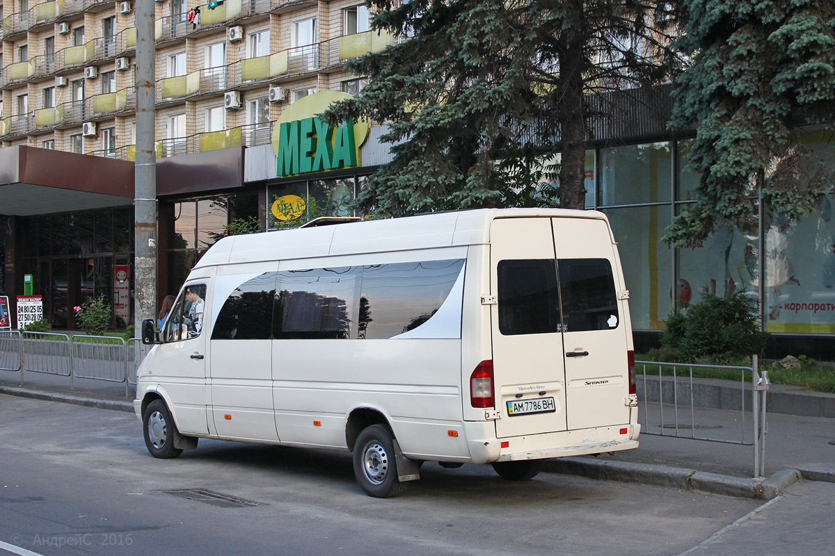 Zhitomir region, Mercedes-Benz Sprinter W903 312D sz.: AM 7786 BH