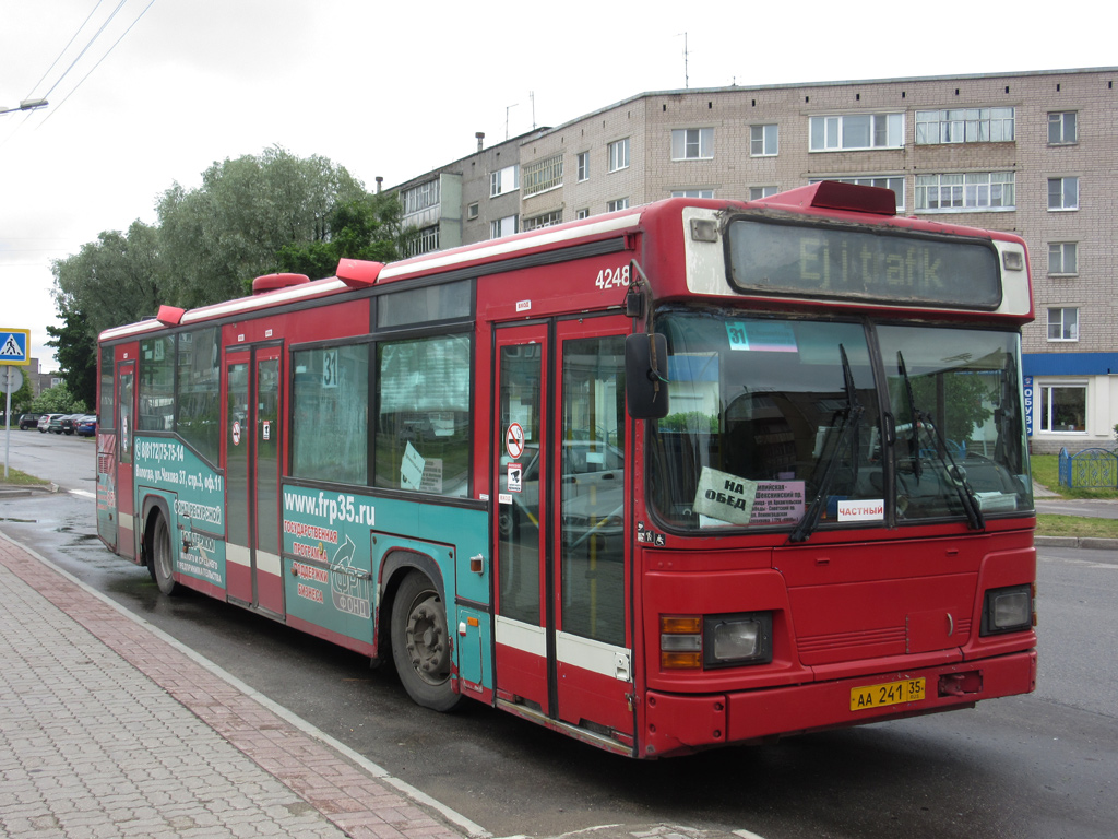 Вологодская область, Scania CN113CLL MaxCi № АА 241 35