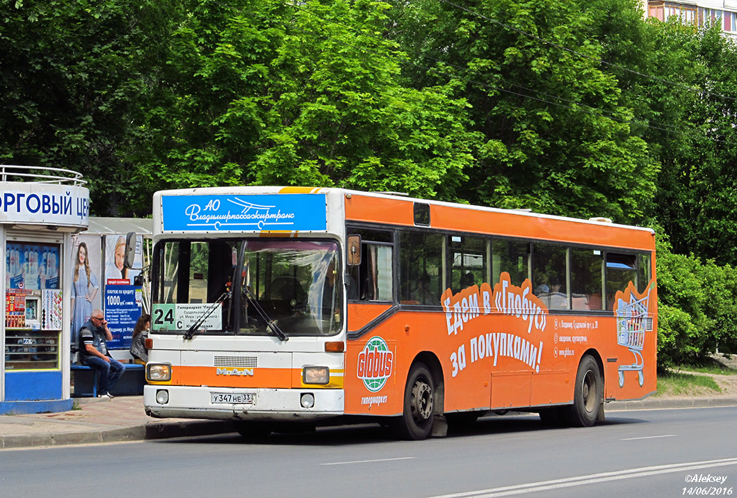 Vladimir region, MAN 791 SL202 # 529