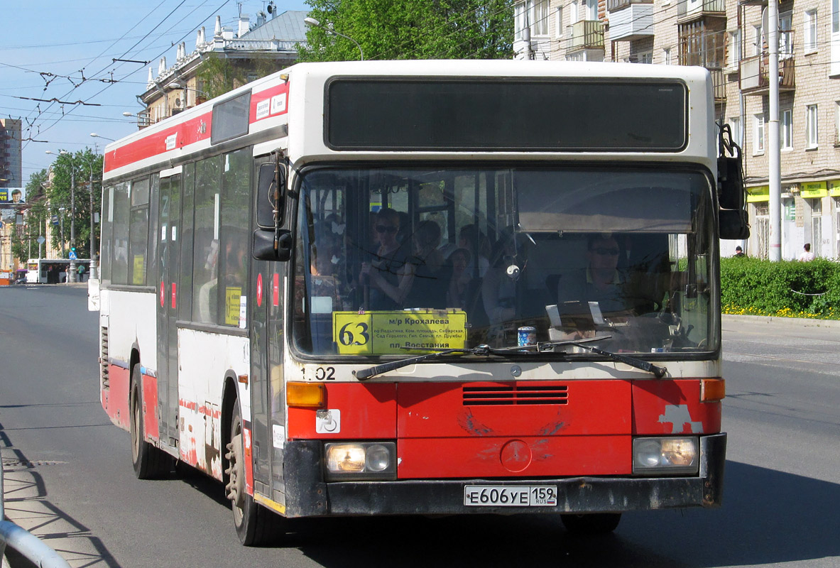 Perm region, Mercedes-Benz O405N2 № Е 606 УЕ 159