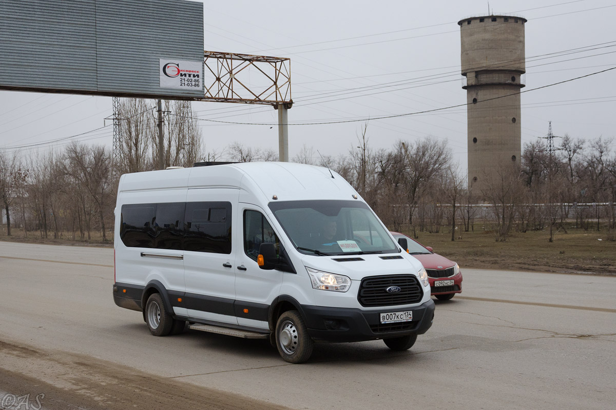 Волгоградская область, Ford Transit FBD [RUS] (Z6F.ESG.) № В 007 КС 134