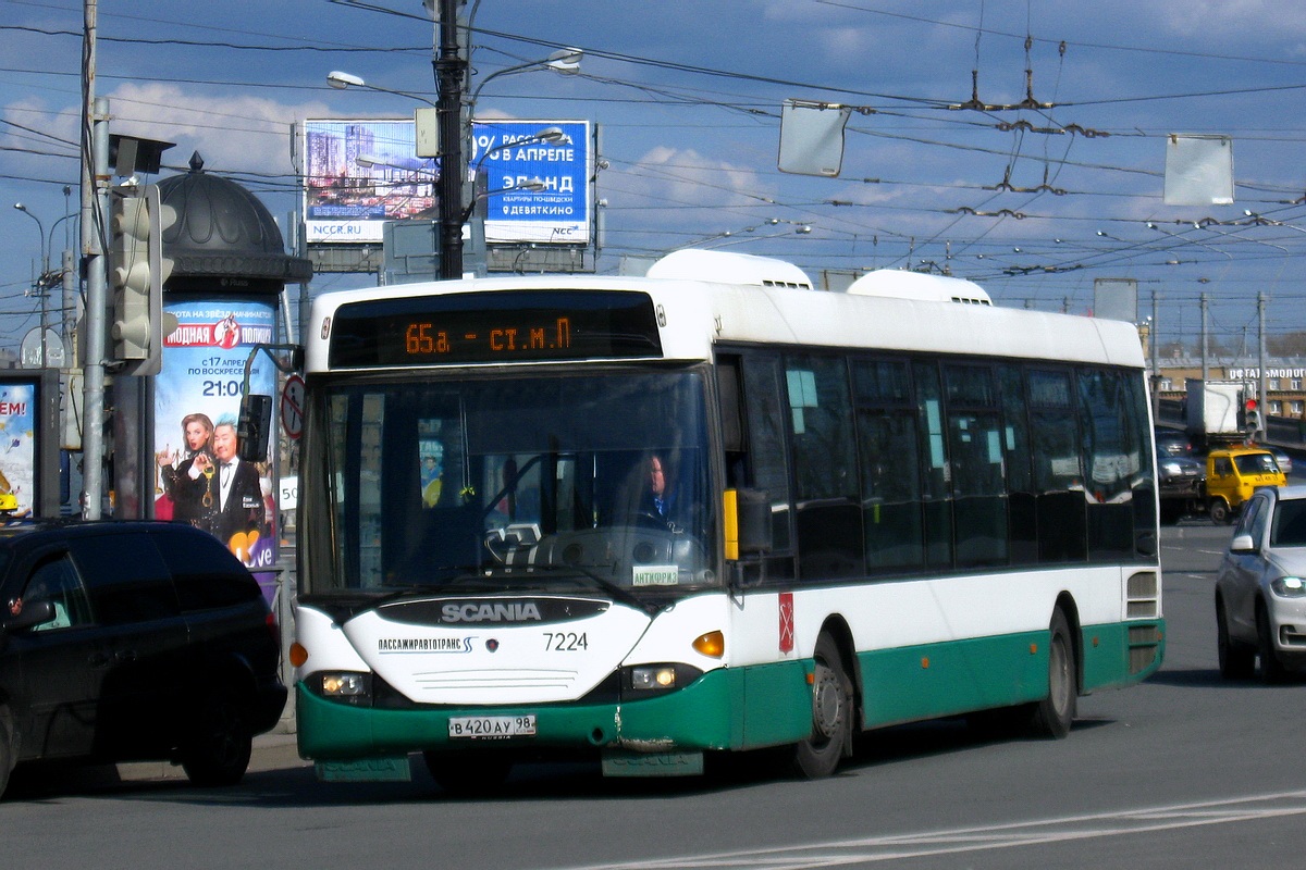 Санкт-Петербург, Scania OmniLink I (Скания-Питер) № 7224