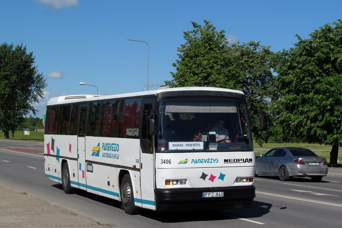 Литва, Neoplan N316K Transliner № 3406