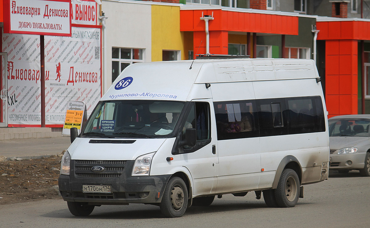 Челябинская область, Нижегородец-222709  (Ford Transit) № Н 170 ОН 174