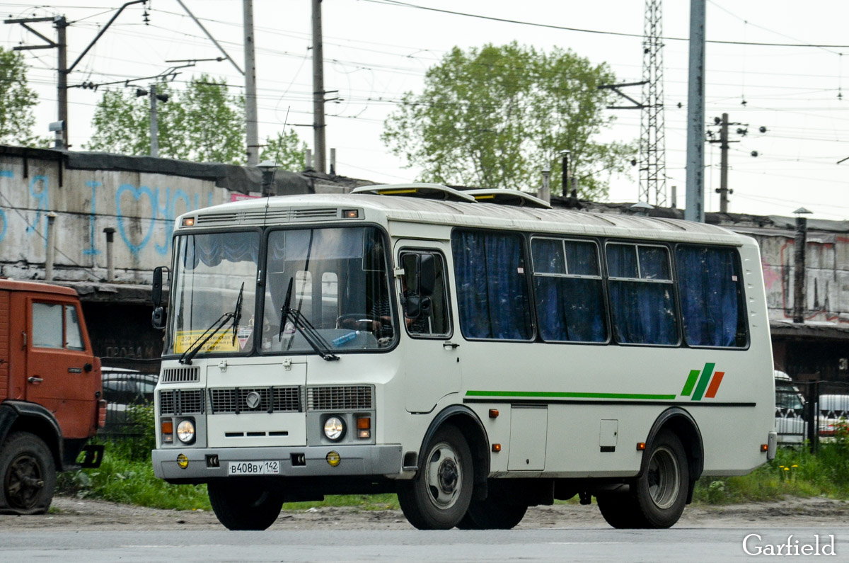 Кемеровская область - Кузбасс, ПАЗ-32053 № В 408 ВУ 142