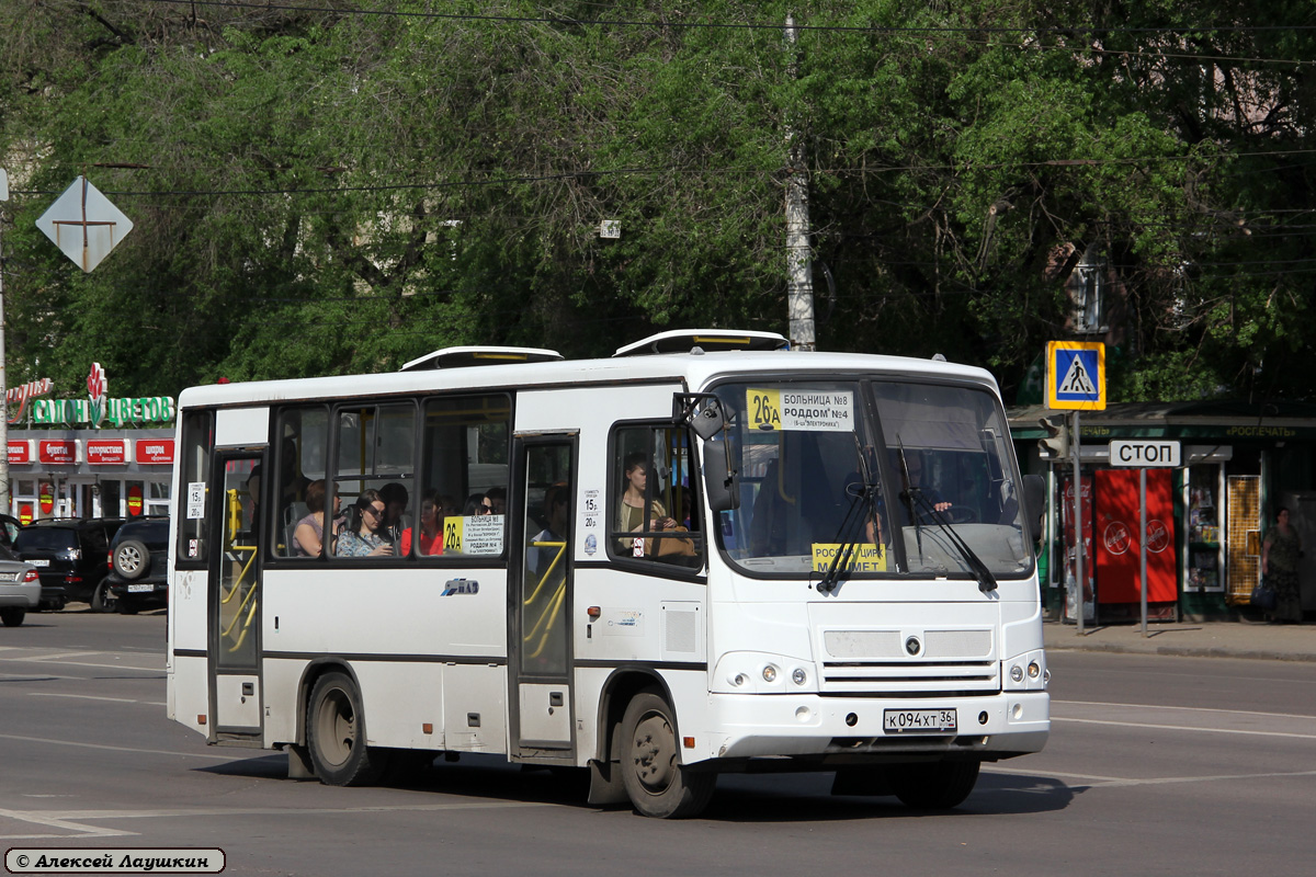 Воронежская область, ПАЗ-320402-05 № К 094 ХТ 36