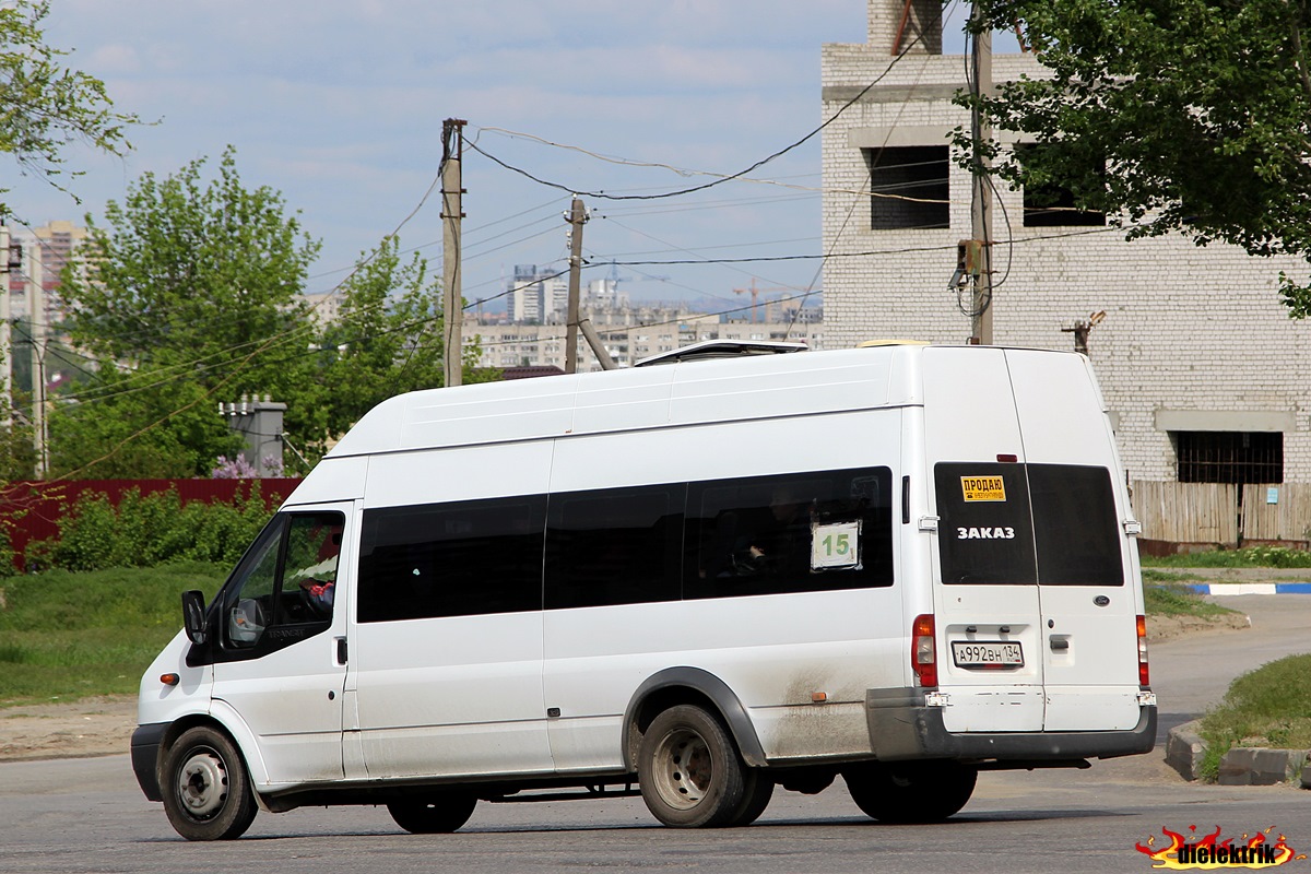 Волгоградская область, Нижегородец-222702 (Ford Transit) № А 992 ВН 134