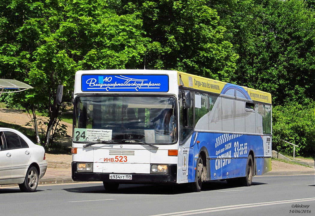 Владимирская область, Mercedes-Benz O405N № 523