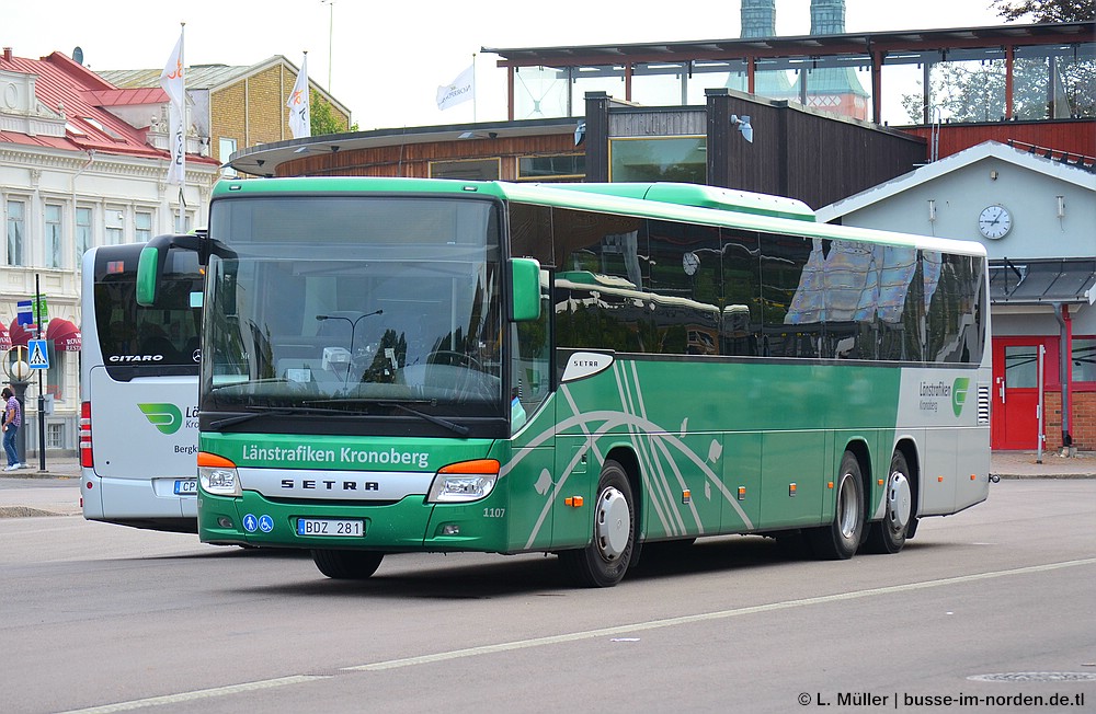 Швеция, Setra S417UL № 1107