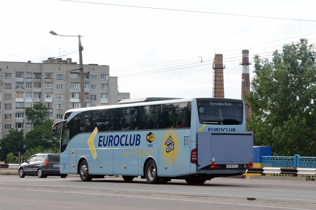 Киев, Mercedes-Benz Tourismo II 15RHD № AA 0014 EI