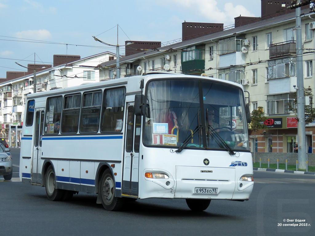 Краснодарский край, ПАЗ-4230-01 (2-2) № Е 953 ЕО 93