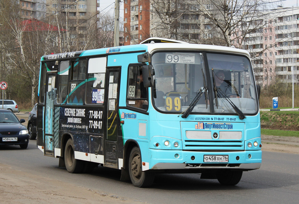 Ярославская область, ПАЗ-320402-05 № О 458 ХН 76