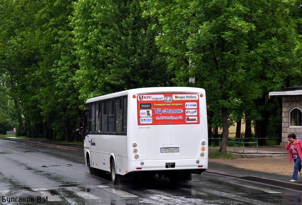 Ленинградская область, ПАЗ-320412-05 "Вектор" № О 373 ЕХ 47