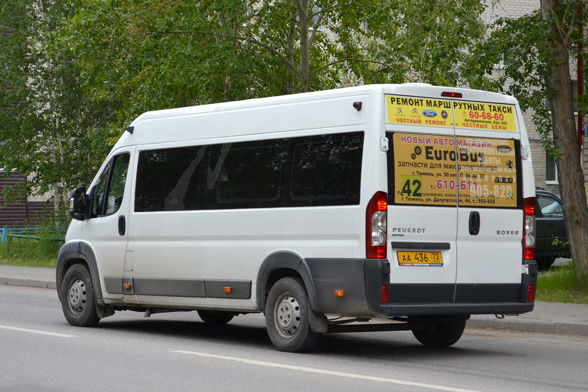 Тюменская область, Нижегородец-2227SK (Peugeot Boxer) № АА 436 72