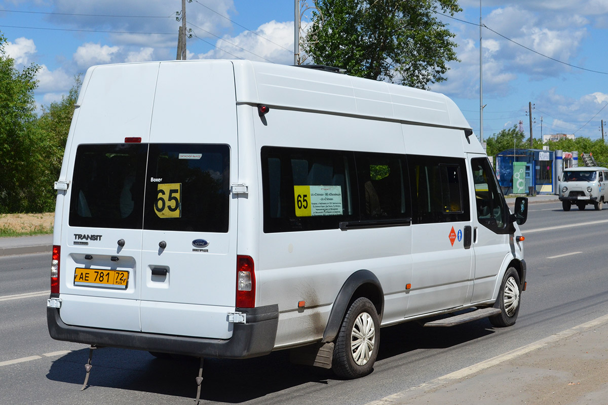 Цюменская вобласць, Нижегородец-222709  (Ford Transit) № АЕ 781 72