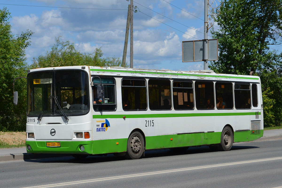 Тюменская область, ЛиАЗ-5293.00 № 2115