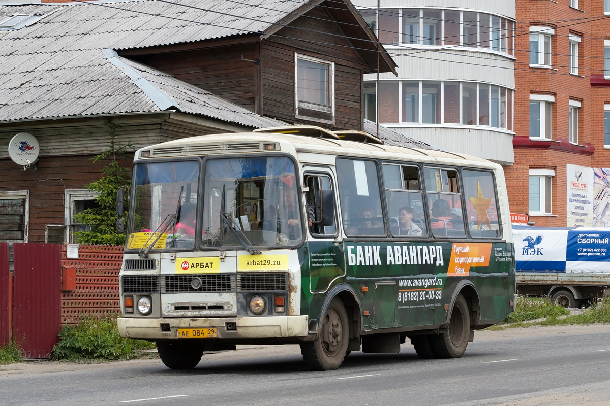 Архангельская область, ПАЗ-32054 № АЕ 084 29