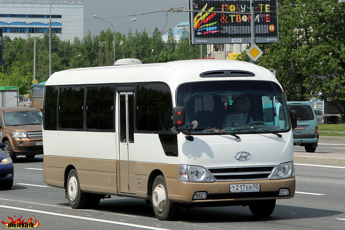 Москва, Hyundai County Gold № Т 217 ЕВ 50