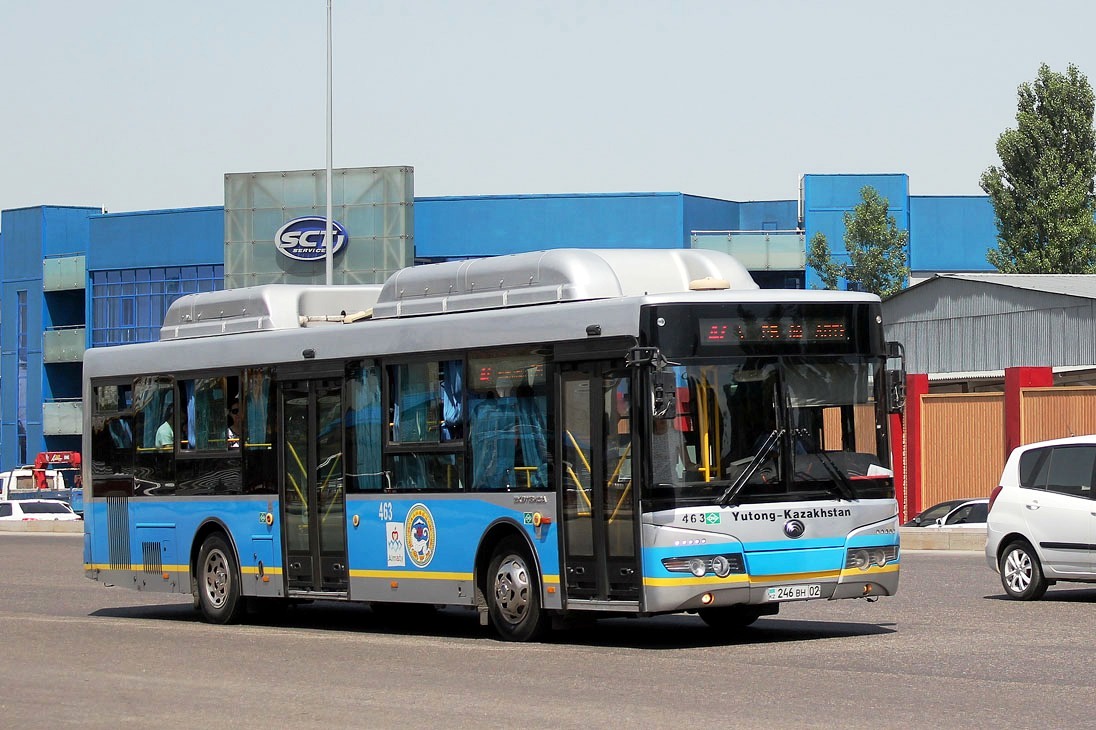 Алматы, Yutong ZK6118HGA № 463