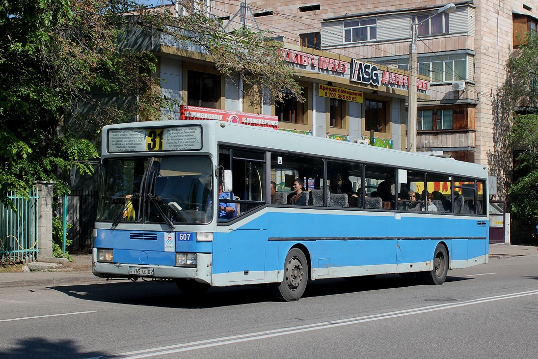 Алматы, Mercedes-Benz O407 № 607