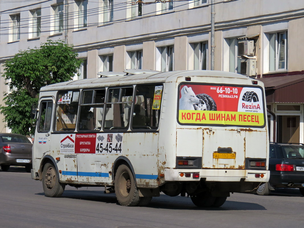 Кировская область, ПАЗ-32054-07 № АЕ 193 43