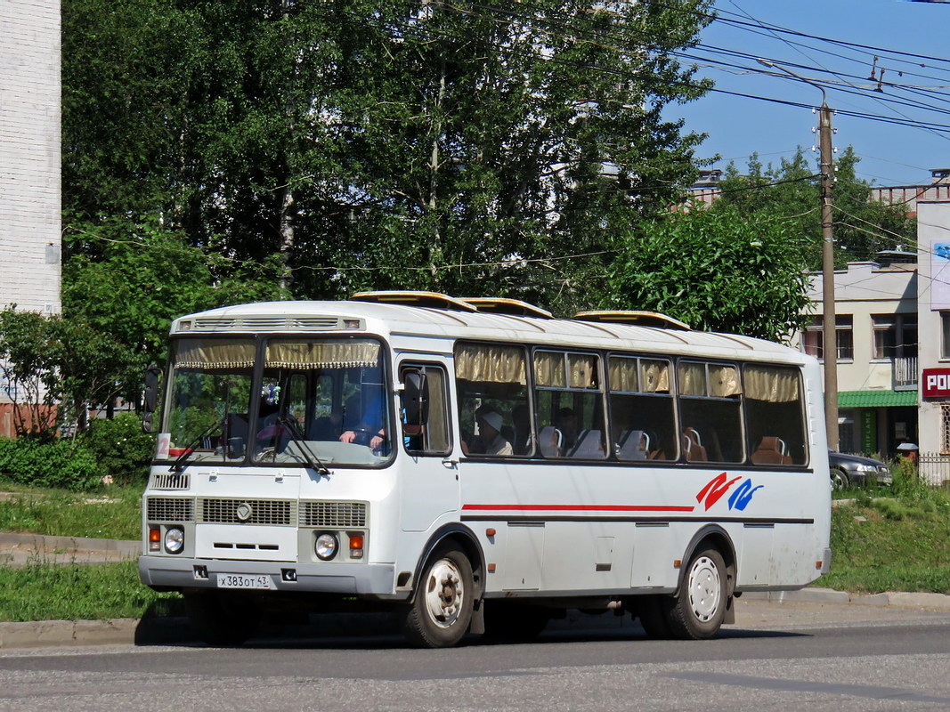 Кировская область, ПАЗ-4234 № Х 383 ОТ 43