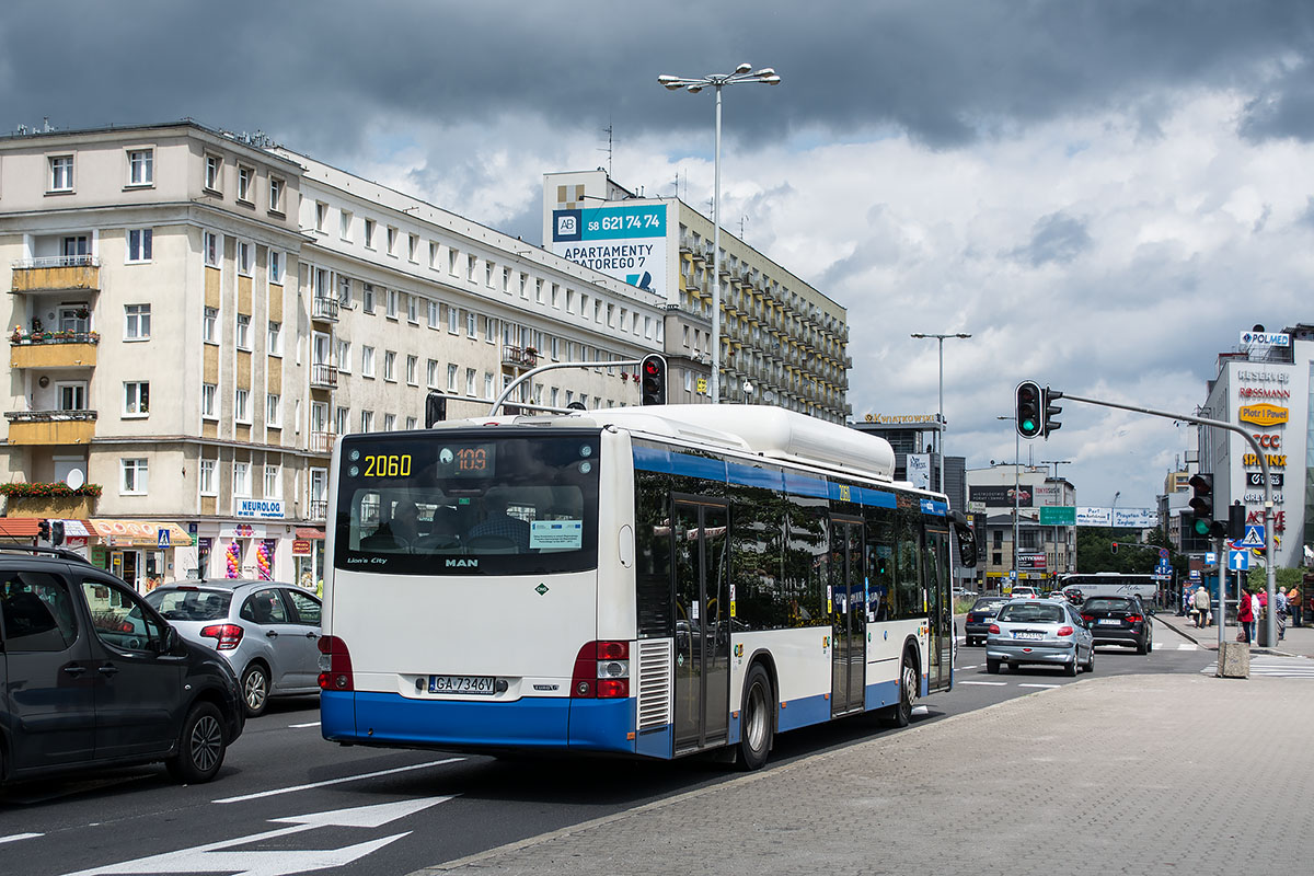 Польша, MAN A21 Lion's City NL313 CNG № 2060