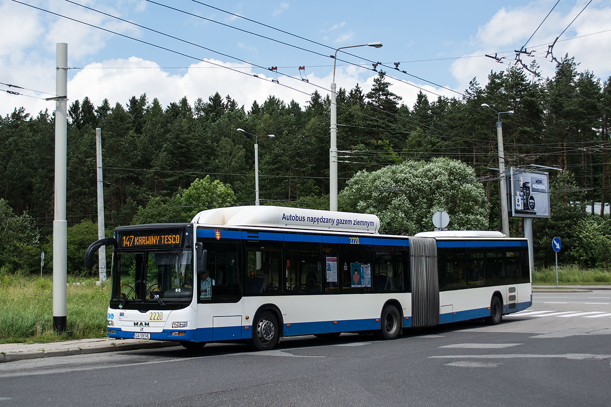 Poland, MAN A23 Lion's City G NG313 CNG # 2220