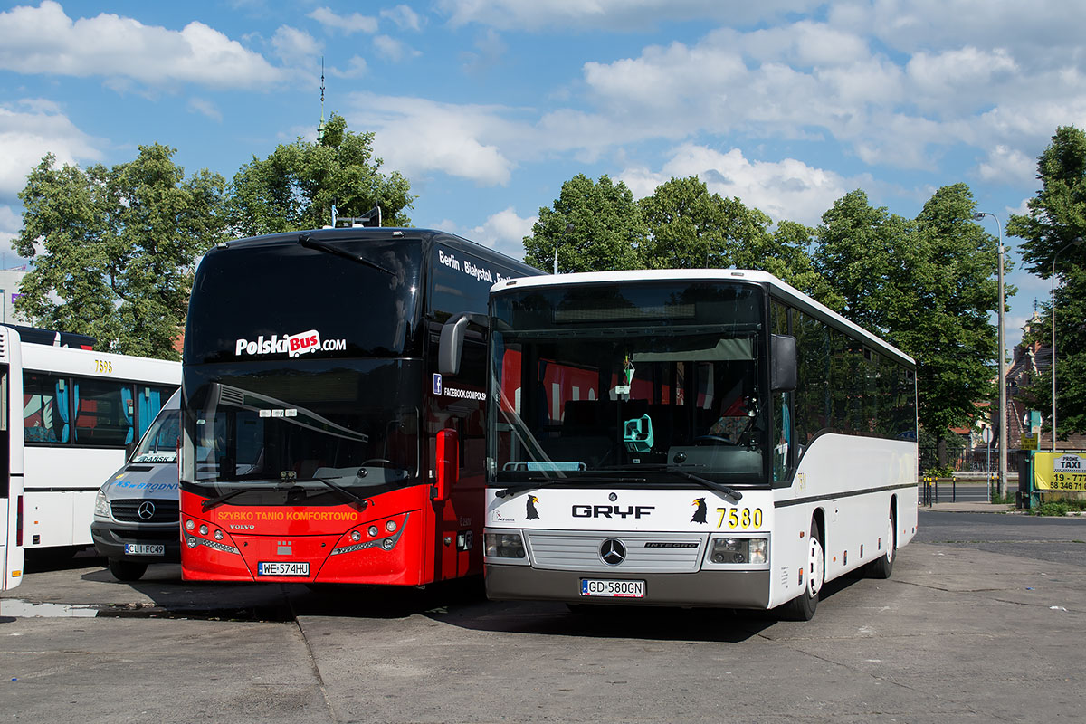 Польша, Mercedes-Benz O550 Integro № 7580