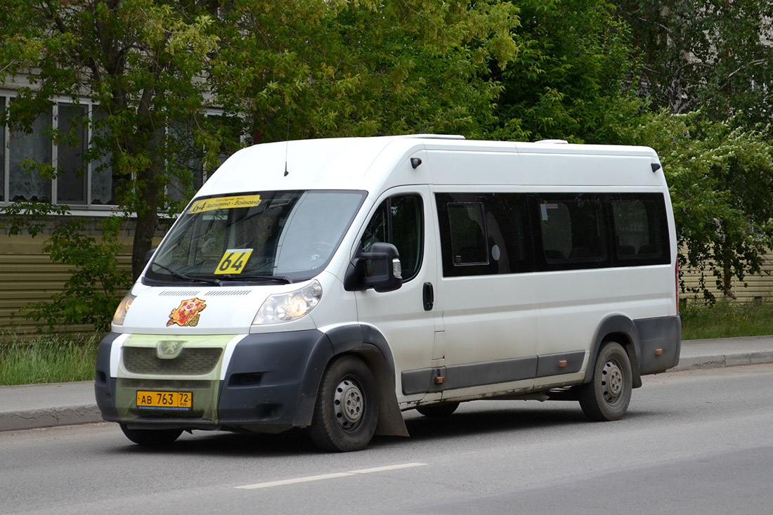 Тюменская область, Нижегородец-2227SK (Peugeot Boxer) № АВ 763 72