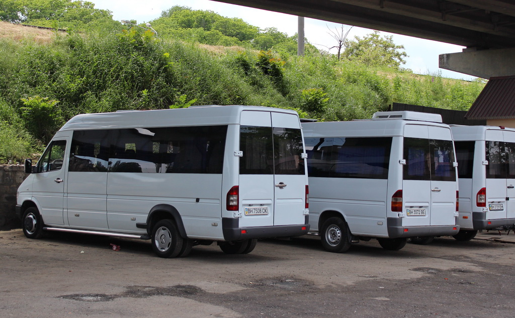 Одесская область, Mercedes-Benz Sprinter W904 412D № BH 7508 CK