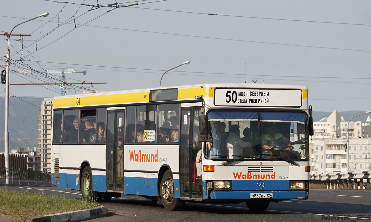 Красноярский край, Mercedes-Benz O405N № М 837 КУ 124