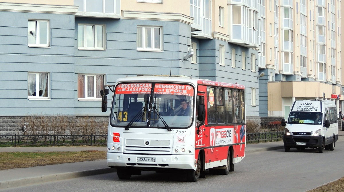 Санкт-Петербург, ПАЗ-320402-05 № n991