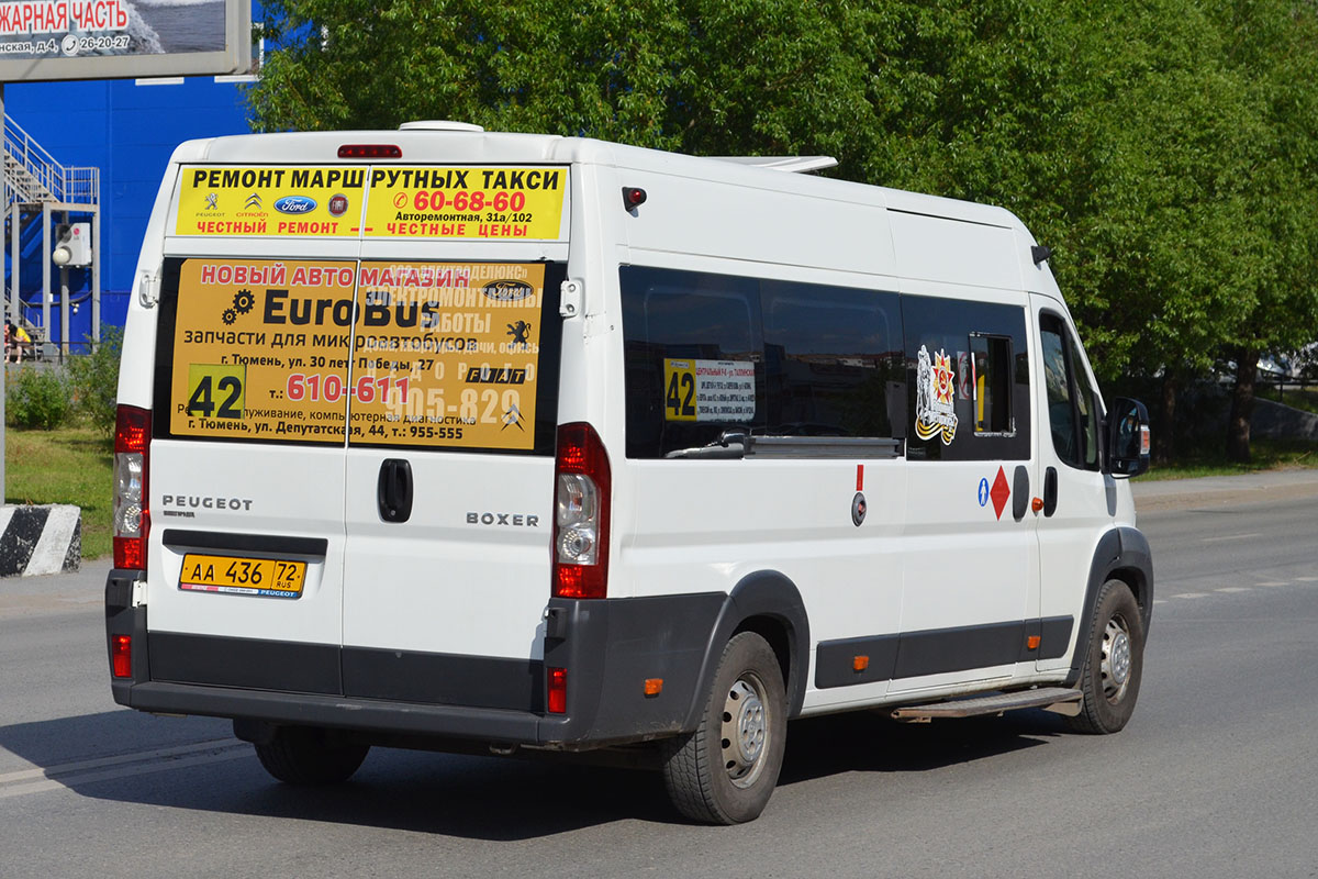 Тюменская область, Нижегородец-2227SK (Peugeot Boxer) № АА 436 72