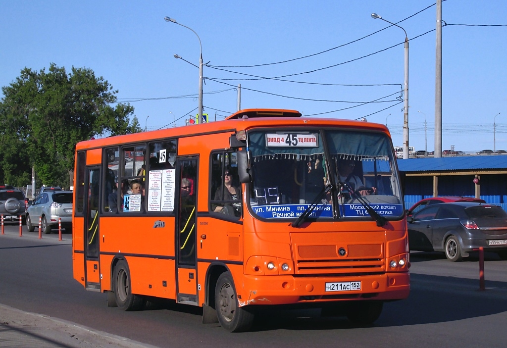 Нижегородская область, ПАЗ-320402-05 № Н 211 АС 152