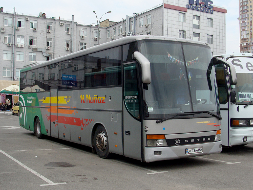 Ровненская область, Setra S315GT-HD (Spain) № BK 3874 BO