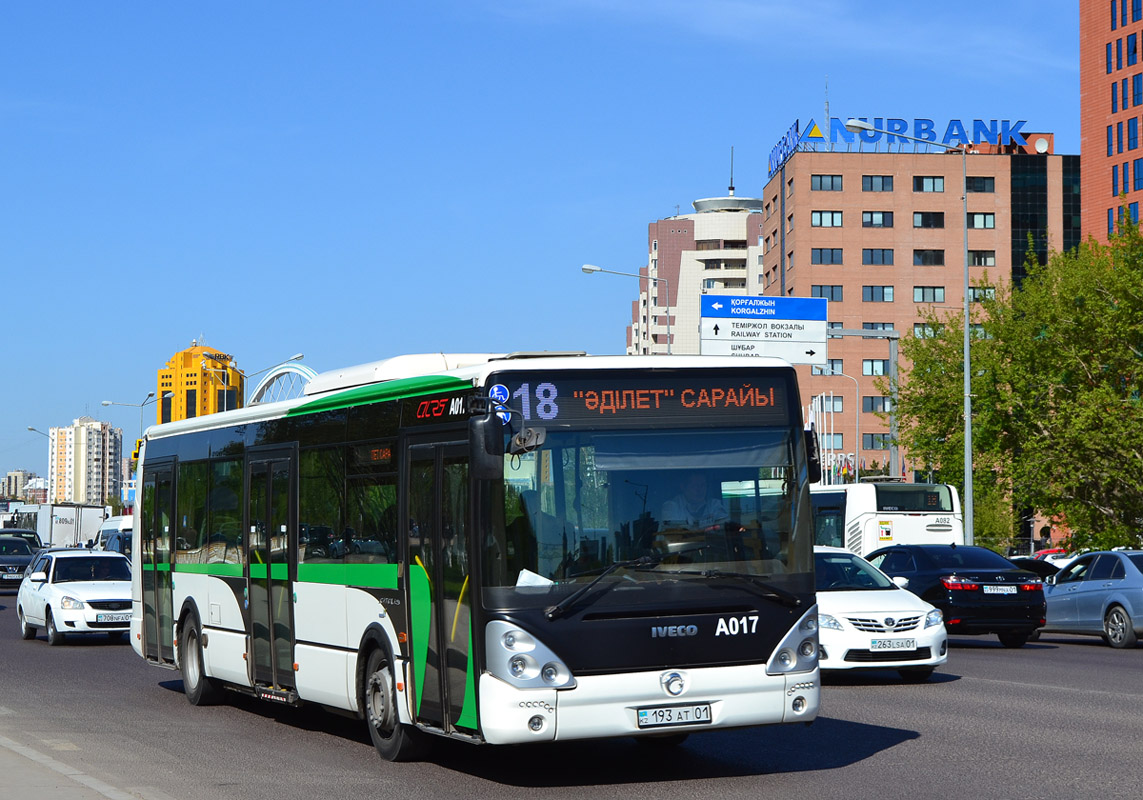 Астана, Irisbus Citelis 12M № A017