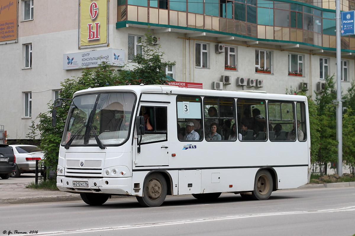 Саха (Якутия), ПАЗ-320302-08 № В 212 КС 14