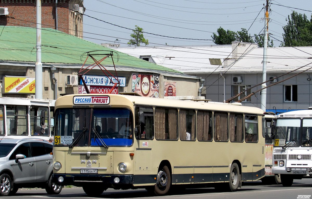 Ростовская область, MAN 789 SÜ240 № Т 115 ОХ 61