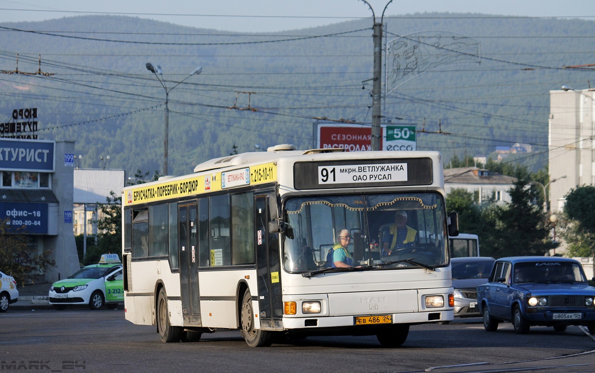 Красноярский край, MAN A10 NL262 № ЕВ 486 24