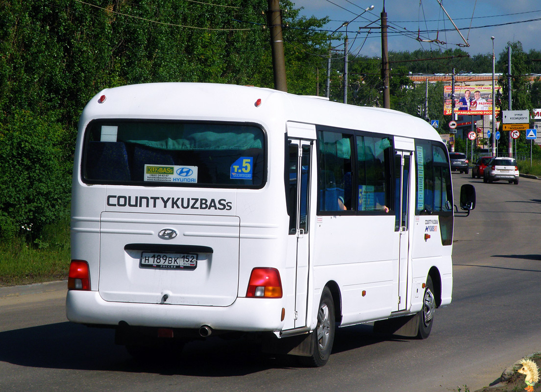 Нижегородская область, Hyundai County Kuzbass № Н 189 ВК 152