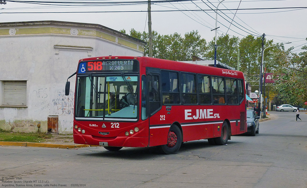 Аргентина, Metalpar Iguazú № 212