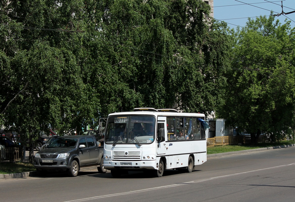 Region Krasnojarsk, PAZ-320402-05 Nr. Х 210 МХ 124